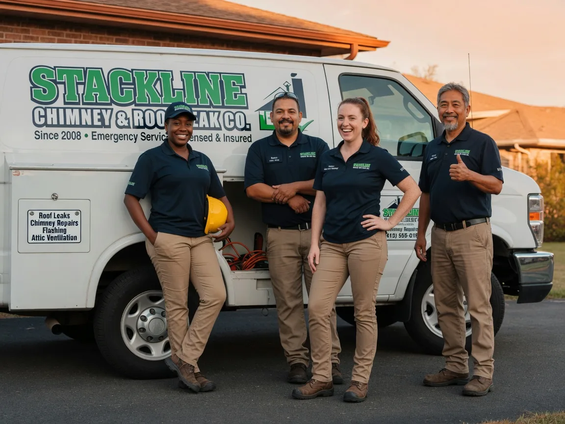 Chimney flashing repair company in Tuscola, TX
